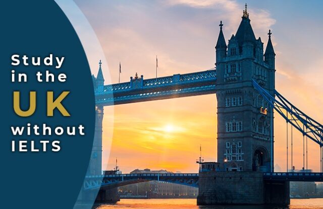 study in uk without ielts
