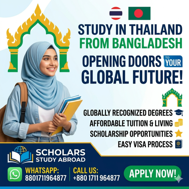 Study in Thailand from Bangladesh